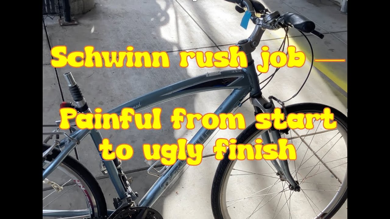 Schwinn Rush Job: Yeach!