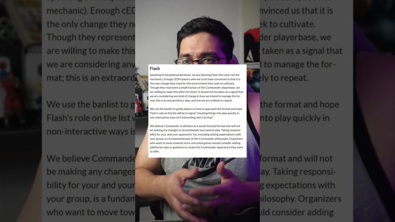 Why The Commander Format Is Taking Over!? | Magic: The Gathering | #mtg #shorts #combo #thoughts