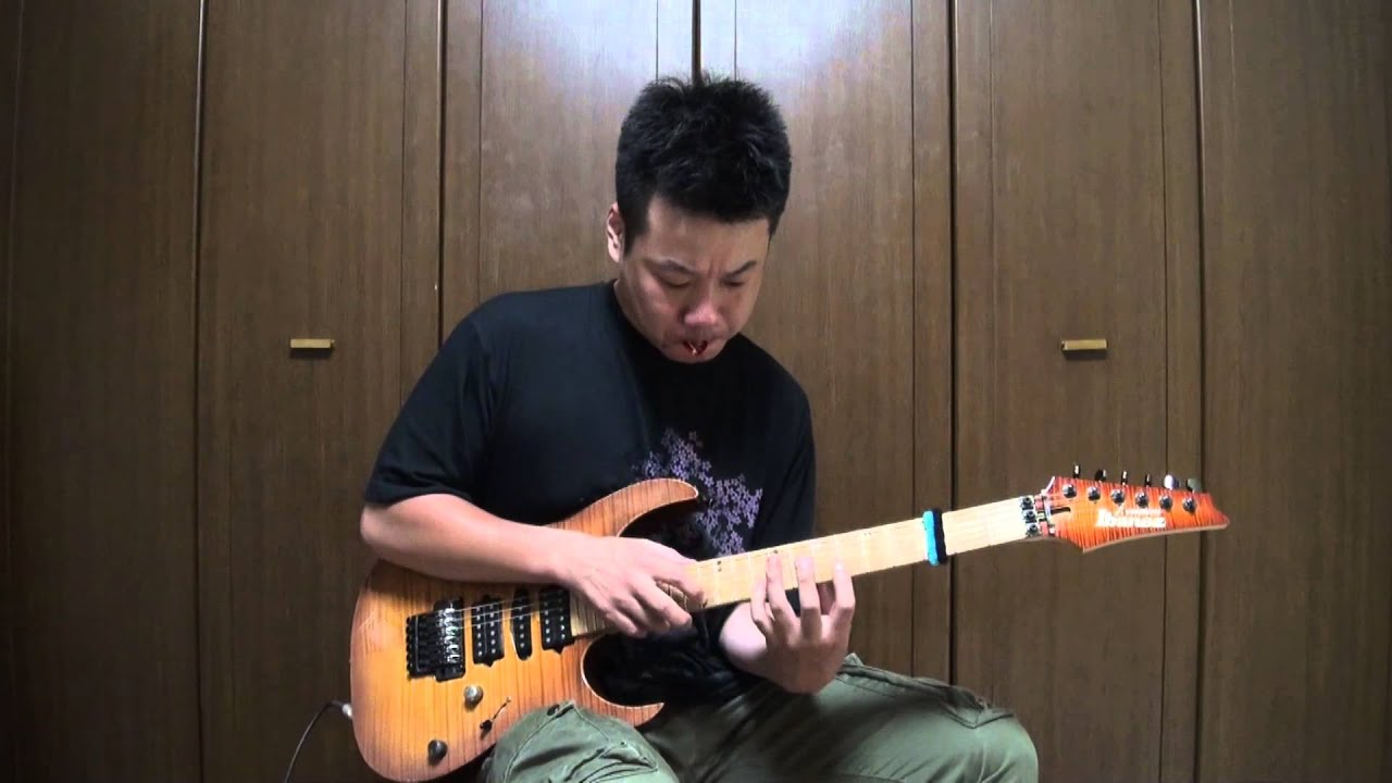 Van Halen - Jump - Guitar and keyboard solo tapping cover