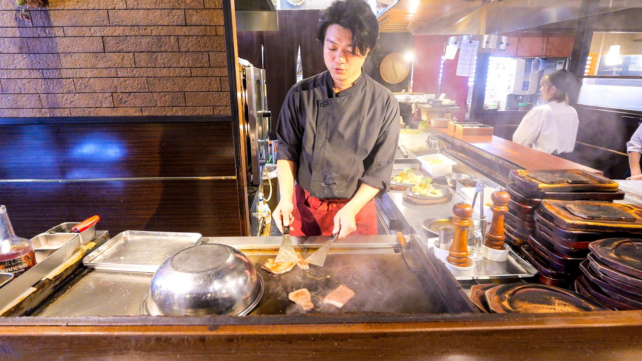 A５和牛ステーキ！ハンバーグ！男前職人が営むライブ感満点ステーキハウス丨Japanese Wagyu Beef Steak