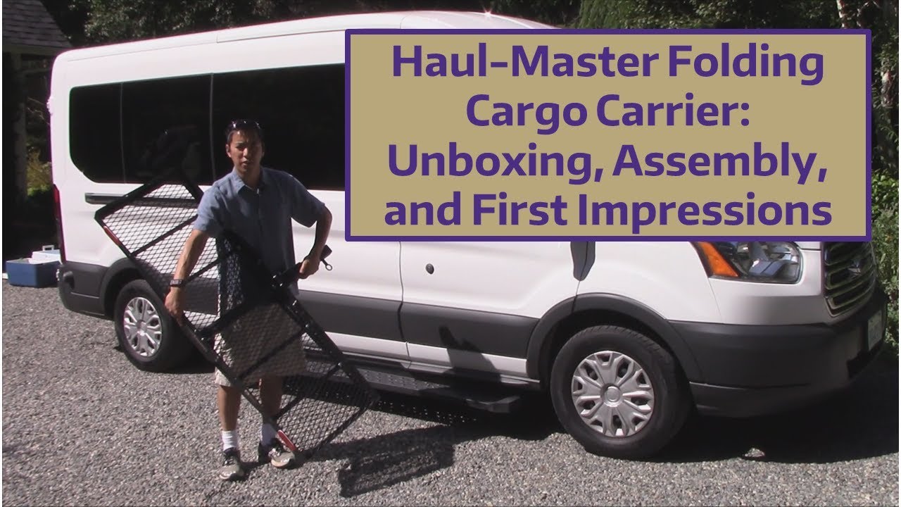Haul-Master Folding Cargo Carrier: Unboxing, Assembly, and First Impressions