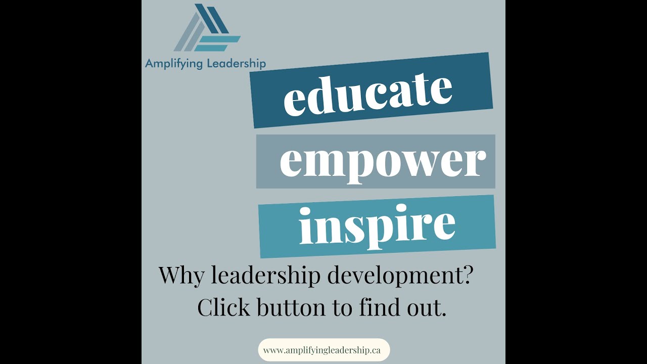 Why leadership development?