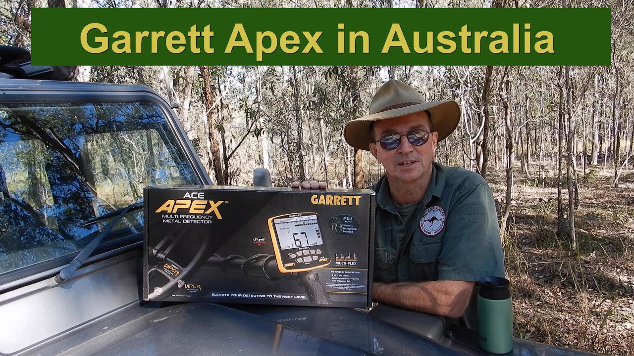 Garrett Multi-Frequency APEX Arrives in Australia.