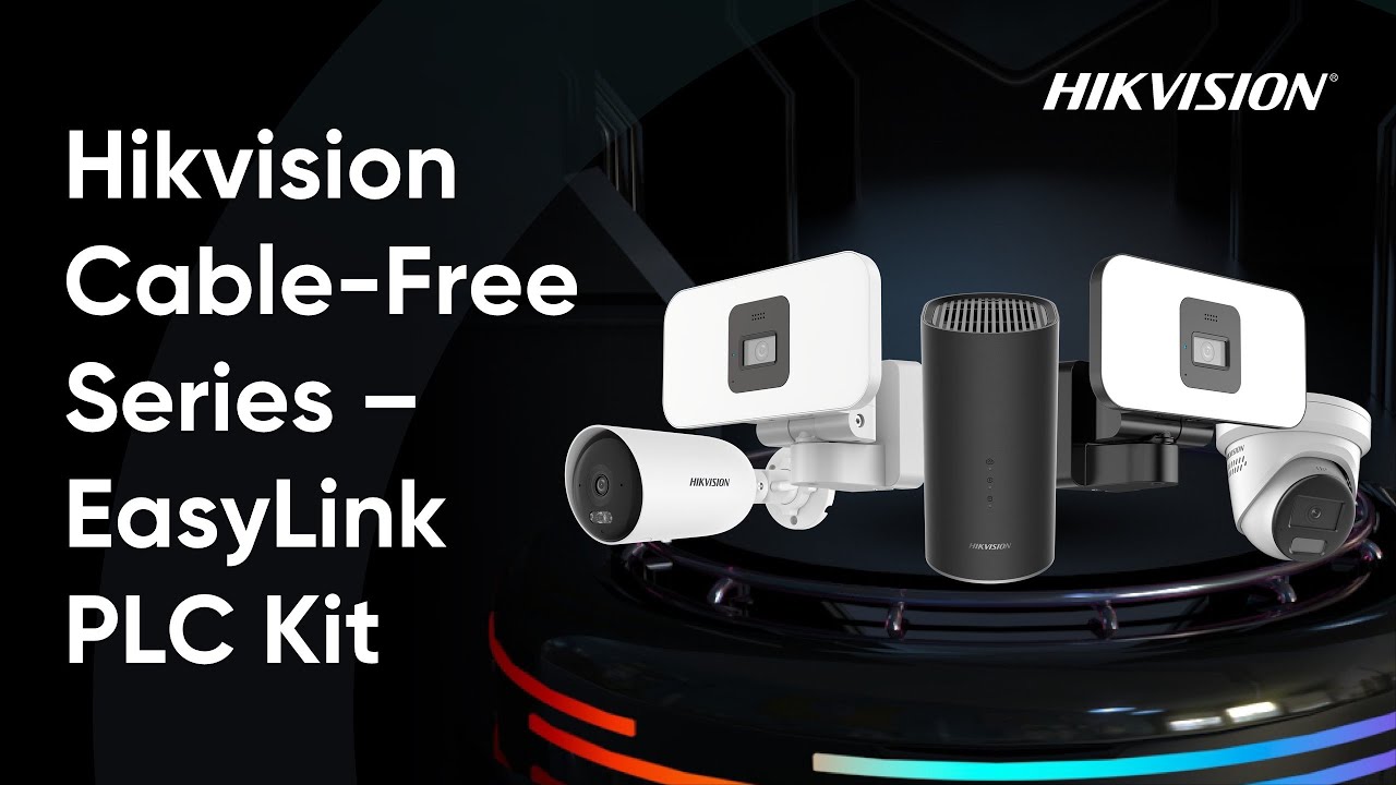 Hikvision Cable-Free Series &ndash; EasyLink PLC Kits