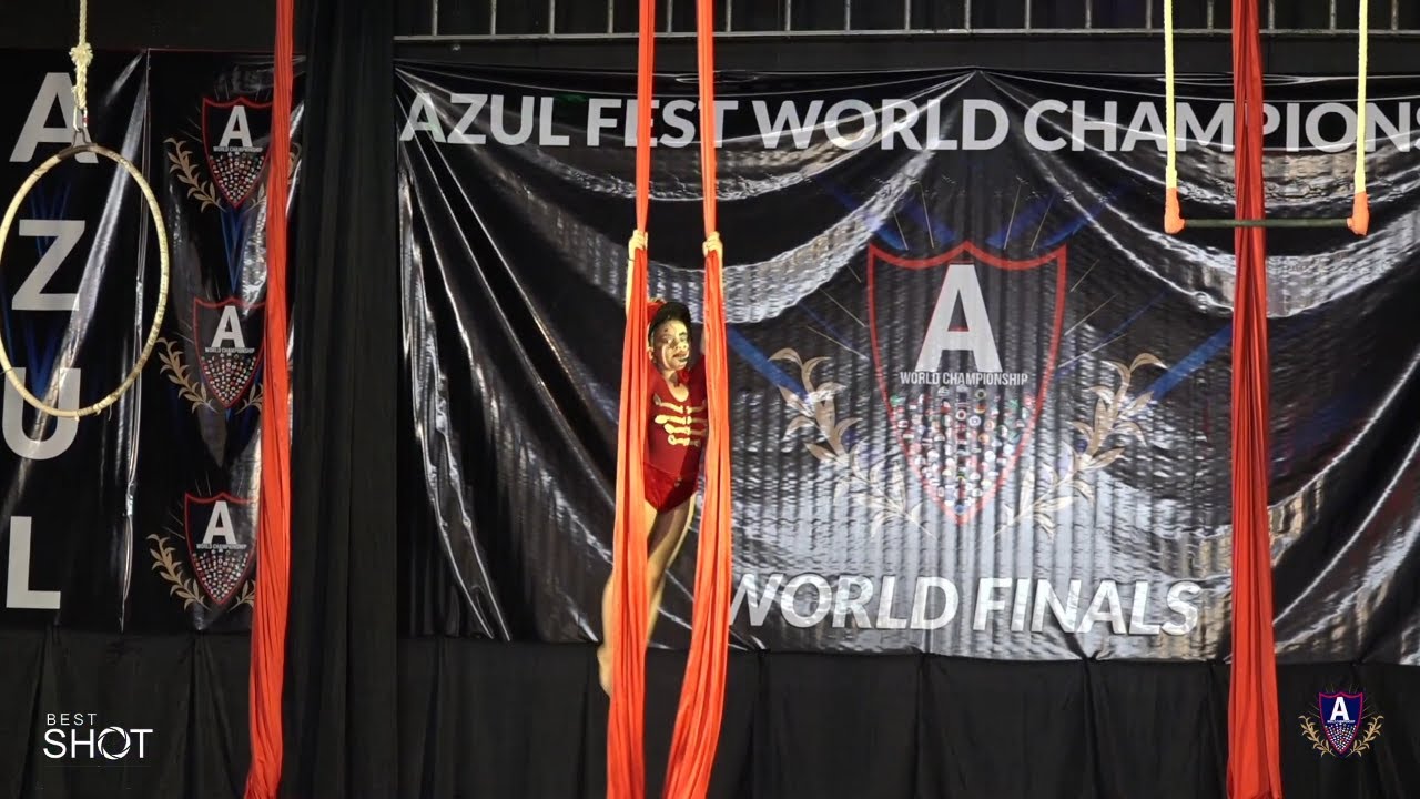 Azul Fest World Championship - Finales Mundiales de Artes Aereas - Luba Arbe #aerialsilks