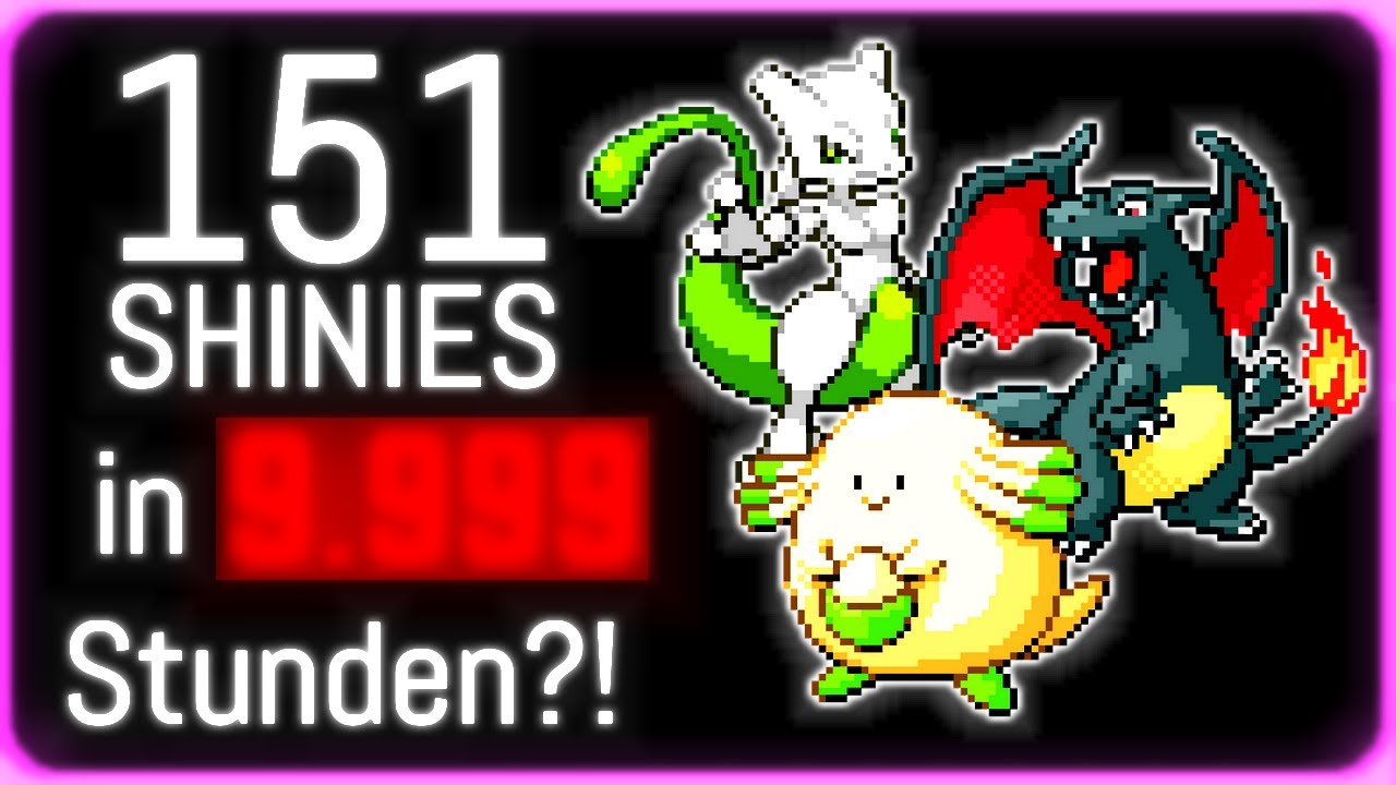 151 Shiny Pokémon in Generation 3 dauern WIE LANGE?!