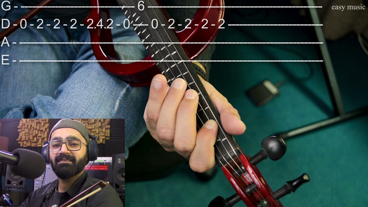 Agar Tum Saath Ho Violin Tutorial | Urdu | Hindi | Easy Music Tutorials