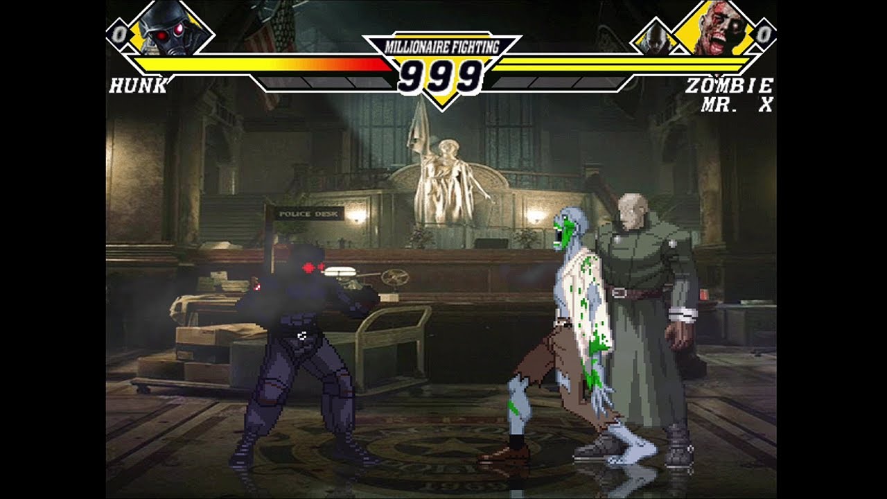 【MUGEN】バイオハザード RE:2 The 4th Survivor ハンク