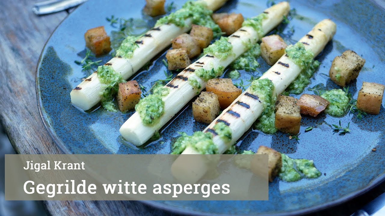 Witte asperges, Tel Aviv style