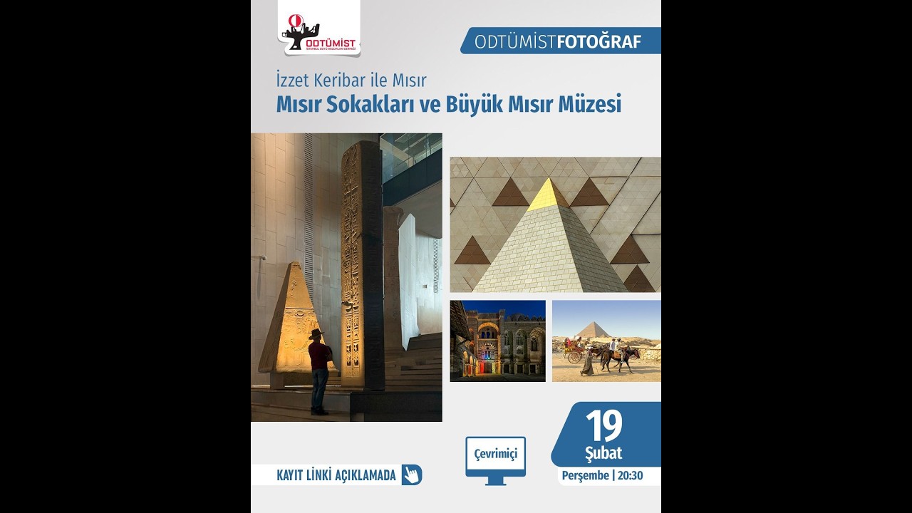 İzzet Keribar - Mısır Sokakları ve Büyük Mısır Müzesi (19 Şubat 2026)