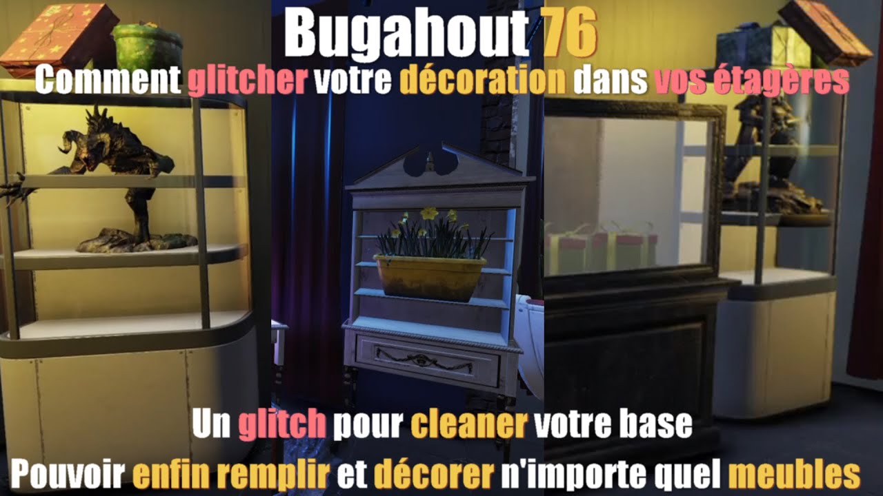 Fallout76 : Glitch de décoration