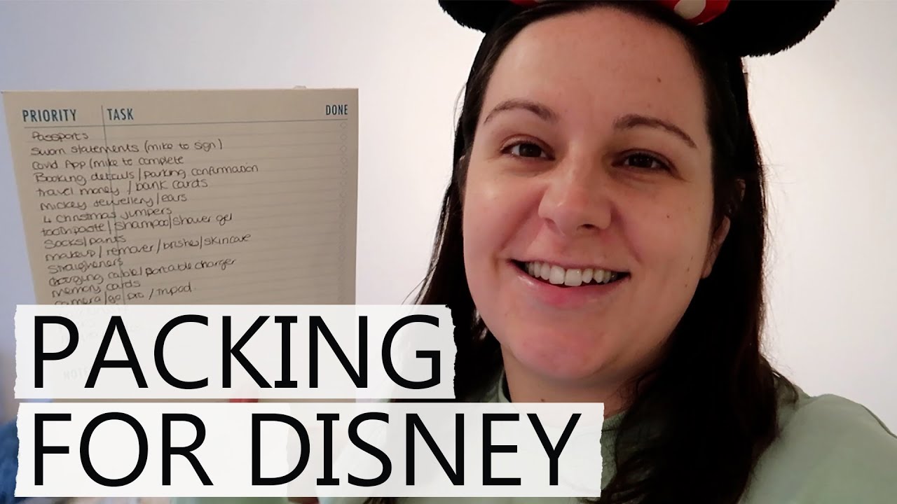 Packing for Disneyland Paris | November 2021 | That Sounds Fun