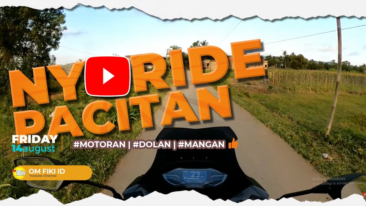 Sore hari di Pacitan