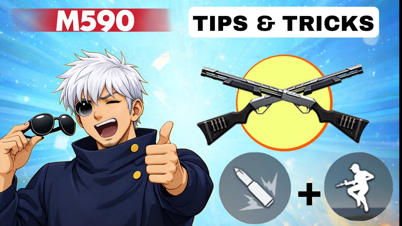 Secret M590 Tips & Tricks 🔥 | One Tap Shotgun Pro Gameplay (Free Fire)