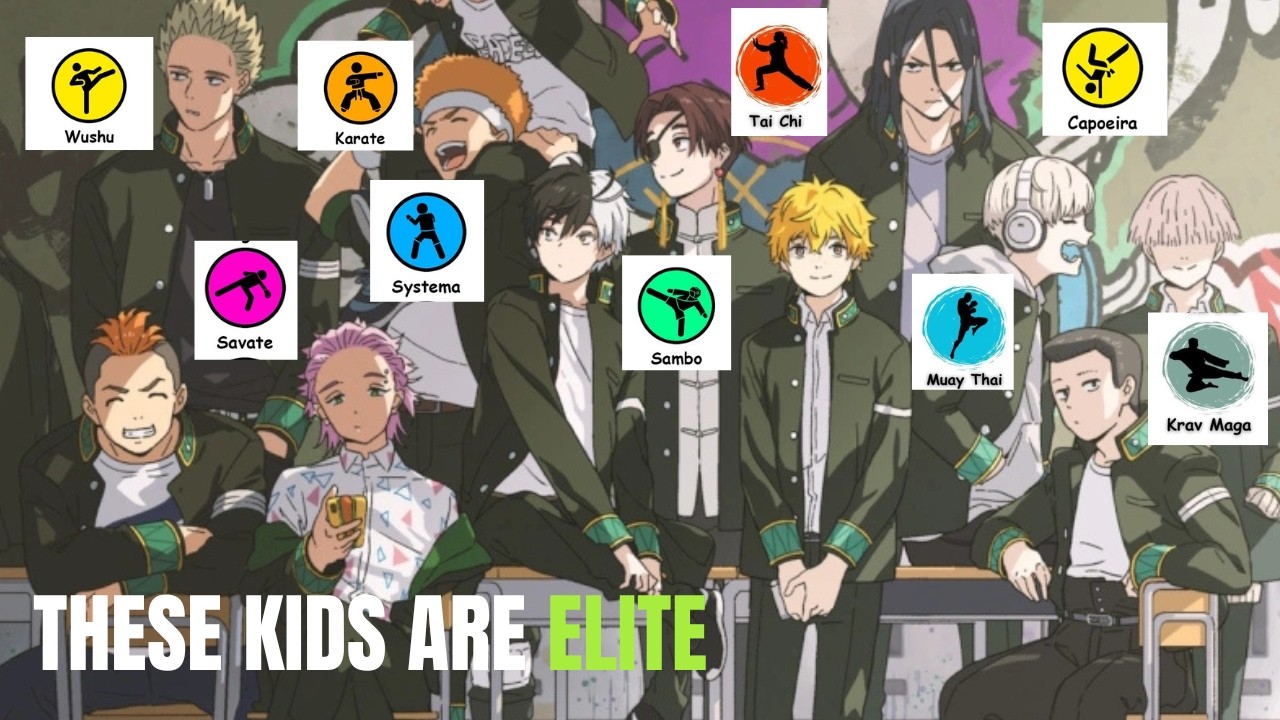 How do The Kids In WINDBREAKER Fight?