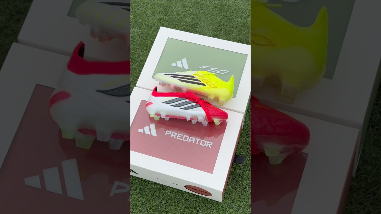 Chaos or Control? Adidas F50 or Predator 26? 🤤 #adidasfootball #footballboots #football #calcio