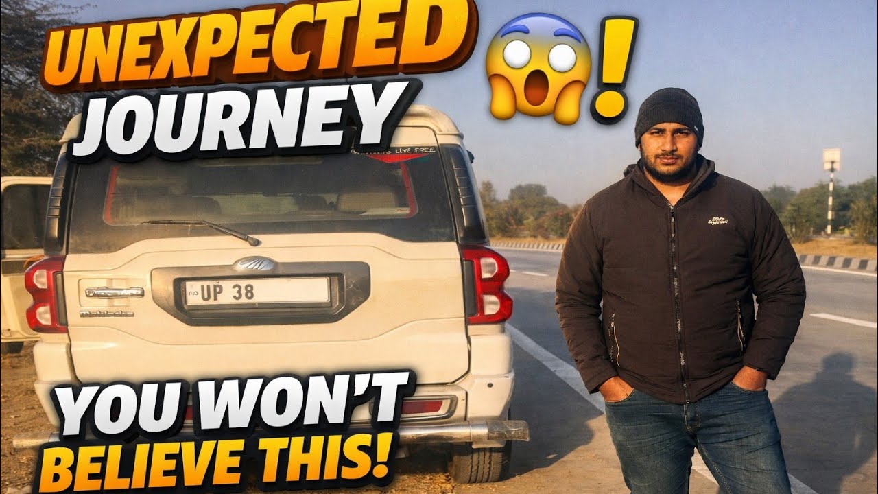Finally 1500 Km Safer 3 Din Me Jaisalmer Rajasthan Pahuch Gye || Uttar Pradesh To Rajasthan || 🚙