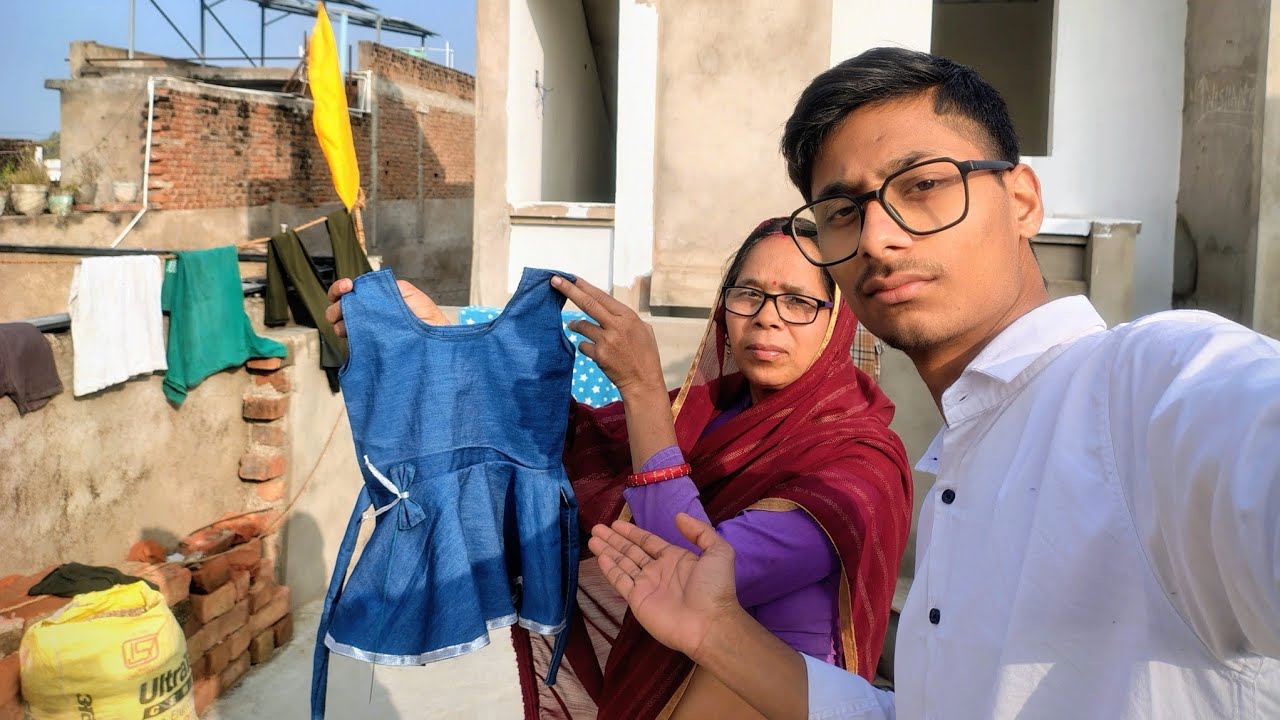 Mummy Ne ki Dress Complete #😄