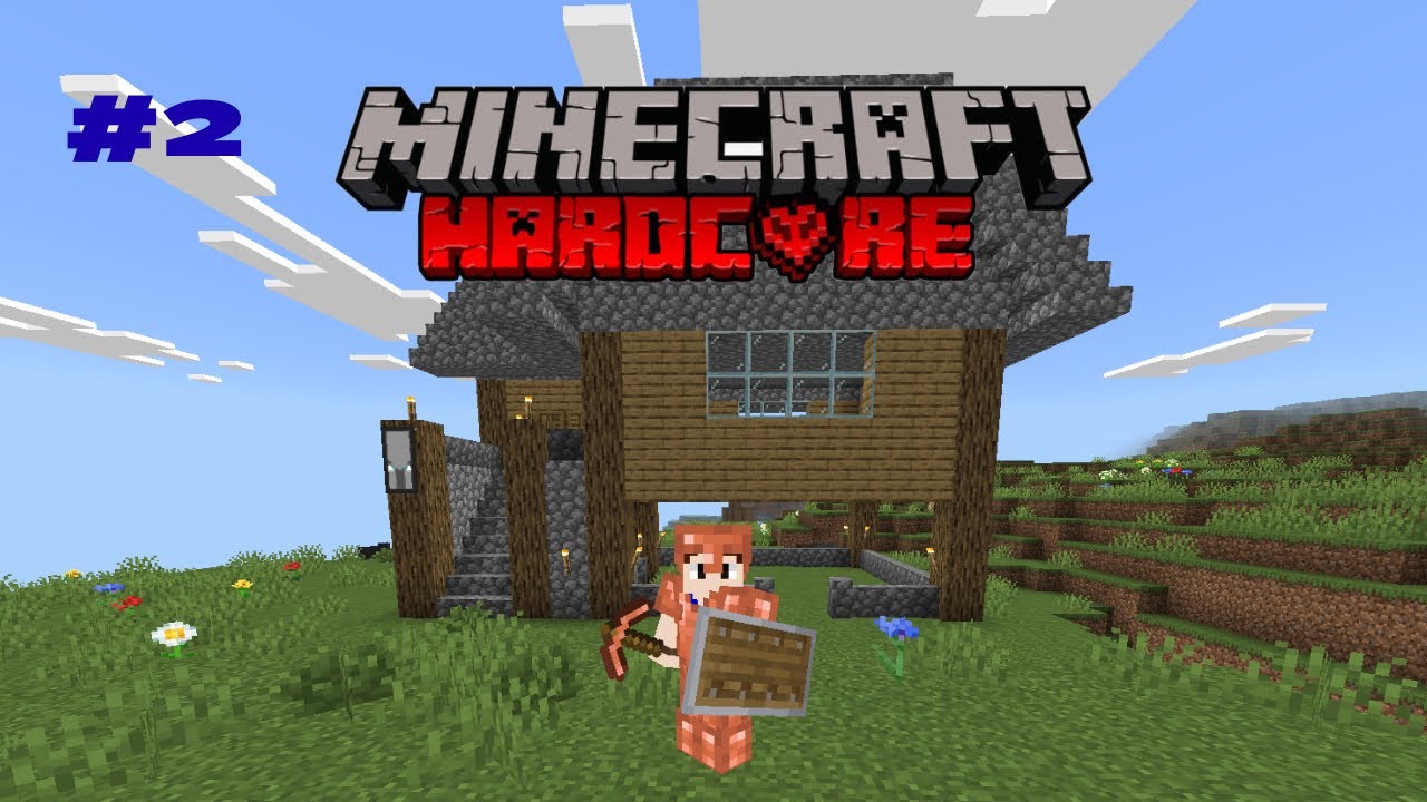 My new house Minecraft Hardcore Part 2