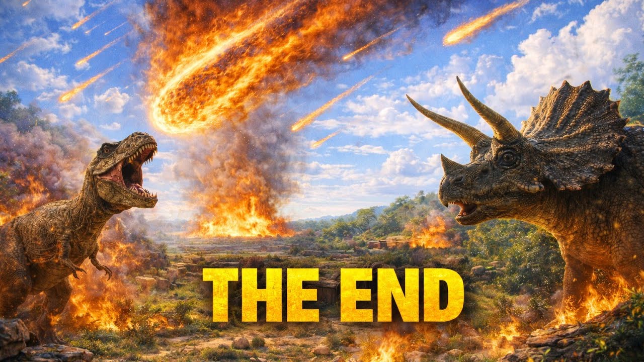How Cretaceous Giants fell - Dinosaur extinction Story (4K Cinematic Extinction Story)