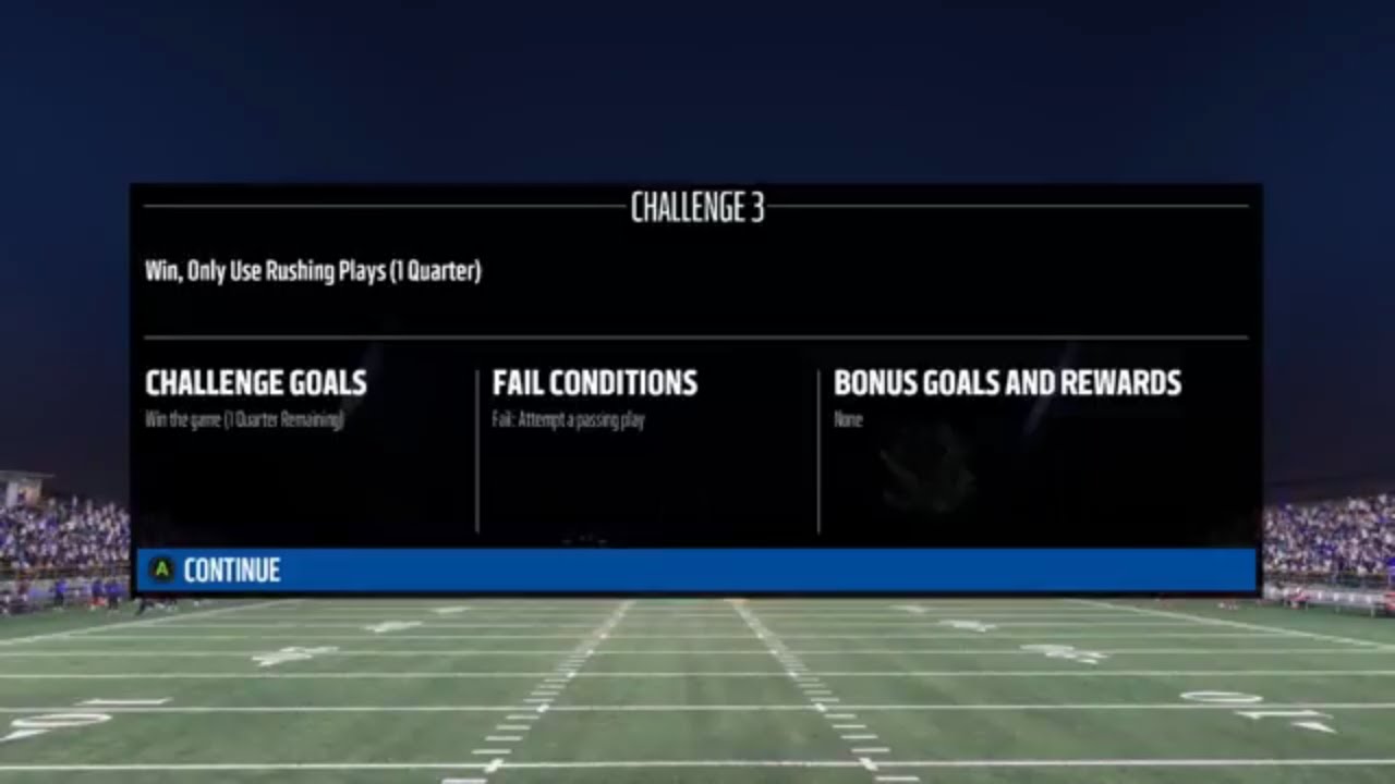 Madden 18 Ultimate Team Week 14 Heroic Boss Battle Challenge 3 Win Using Only Rushing Plays