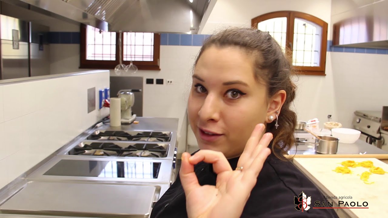 Tagliatelle tirate al mattarello by Chef Alice Colombari