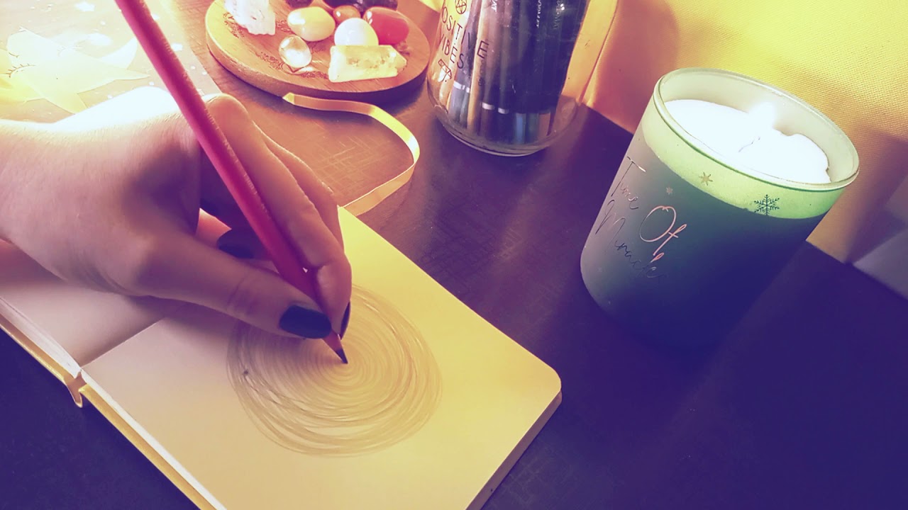 АСМР Звук карандаша ✏️ От бессонницы, боли, тревоги 🌙 Наполнение позитивными энергиями ✨ ASMR