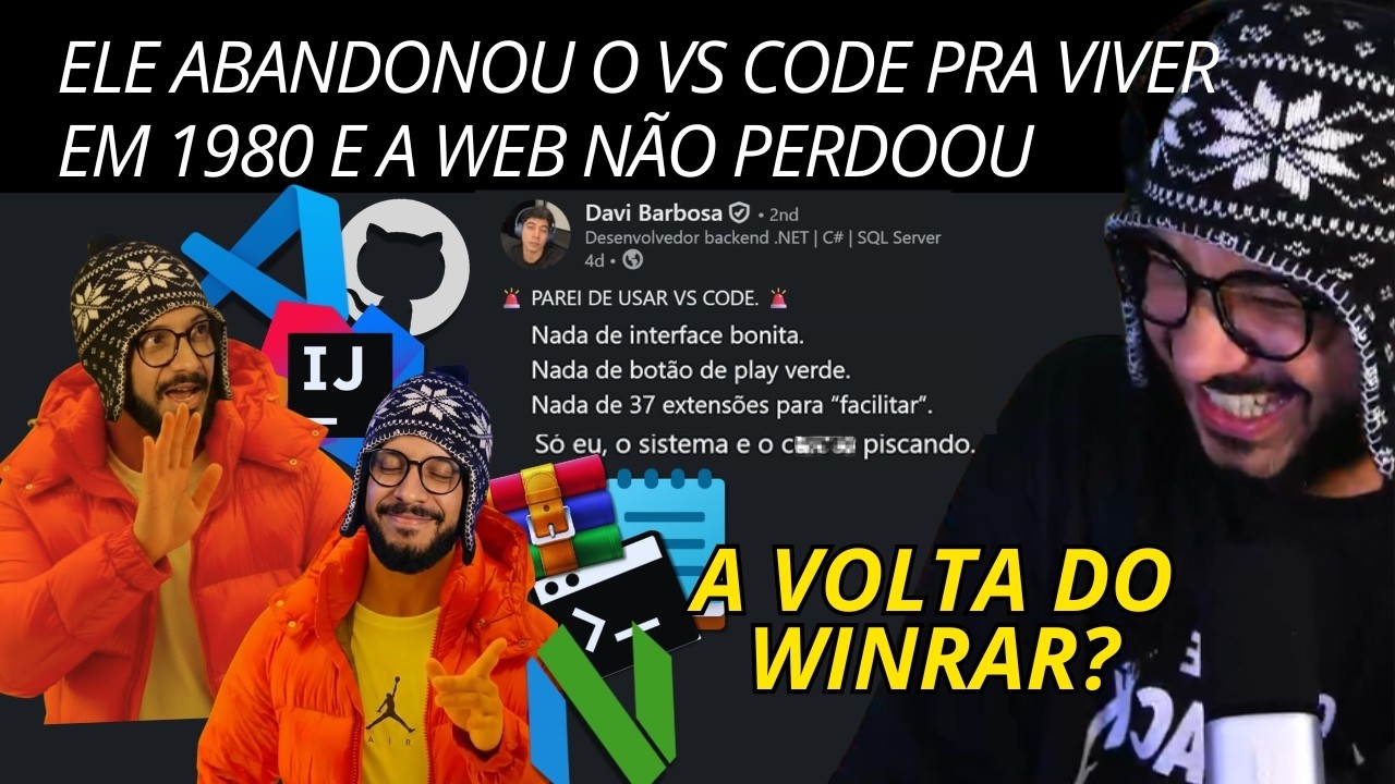 Do VS Code para o Terminal puro: Marketing pessoal ou real ganho de performance?