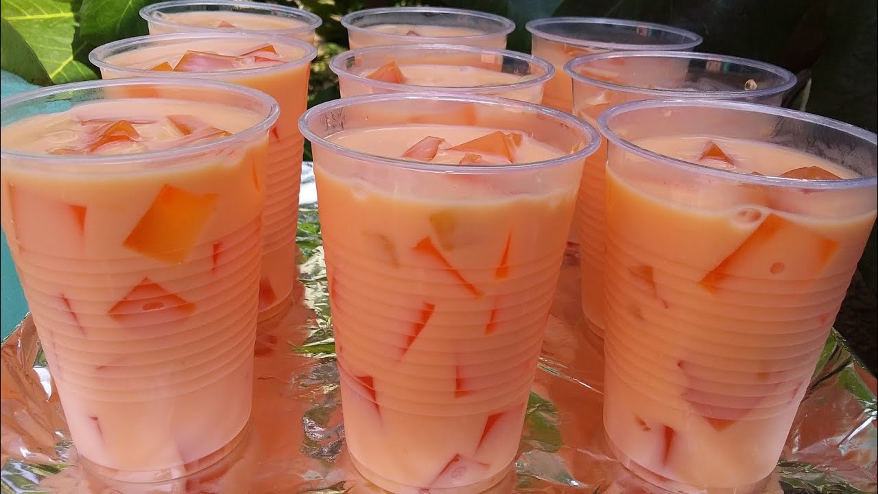 Gelatinas de yogurt con 2 ingredientes ¡FÁCIL!