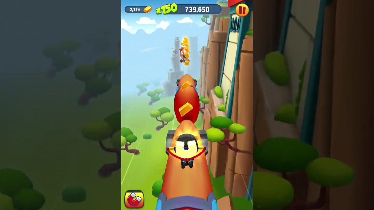 Talking Tom Gold Run 1 Batman Ginger Went Flying Helicopter Cloud Tablet Gameplay