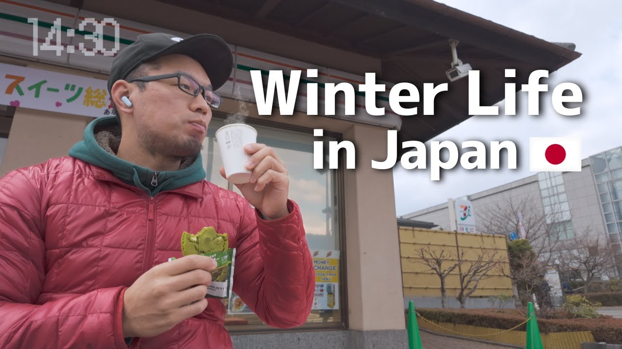 Quiet and Cold Winter in Japan 🇯🇵 A Slow Day Spent Alone with My Muscle｜Kyoto｜Vlog