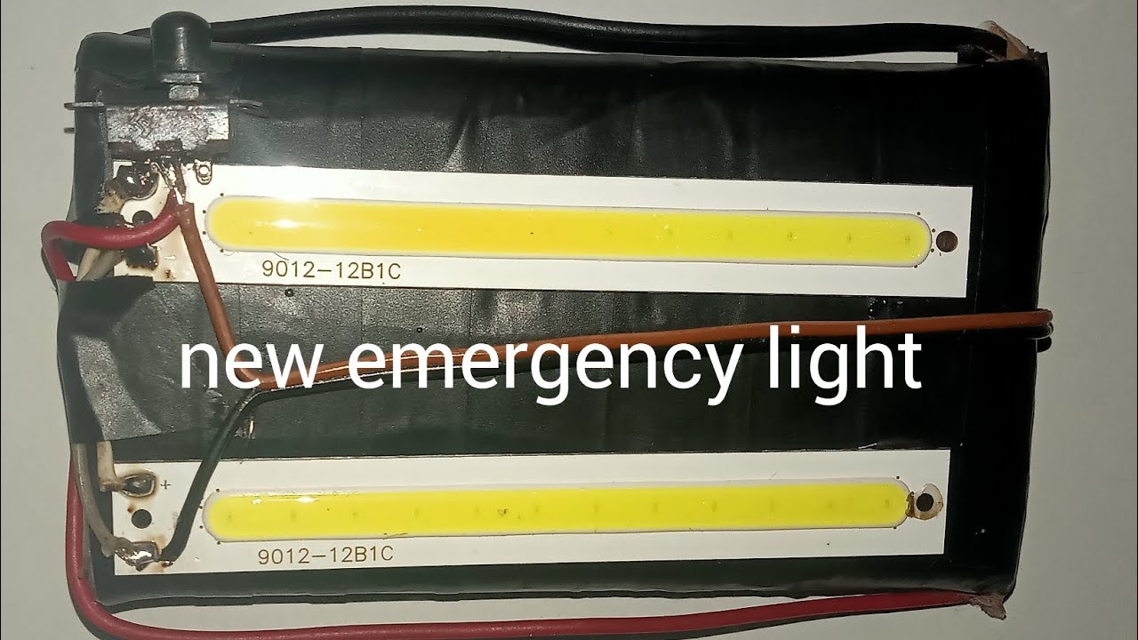 How to Make High Quality Rechargeable Emergency Light at home@_Mrexperiment