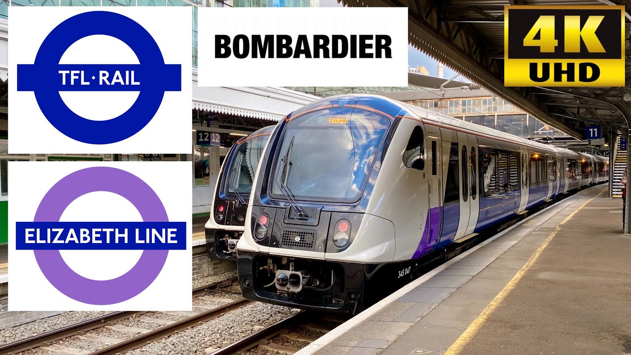 [TfL Rail; Elizabeth Line: Heathrow to Paddington] Bombardier British Rail Class345 Aventra (345047)