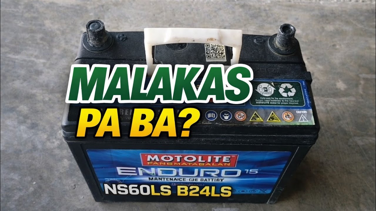 Paano Malalaman kung Malakas o GOODS Pa ang Battery? | NS60 ENDURO Motolite | TipNiKuya RM