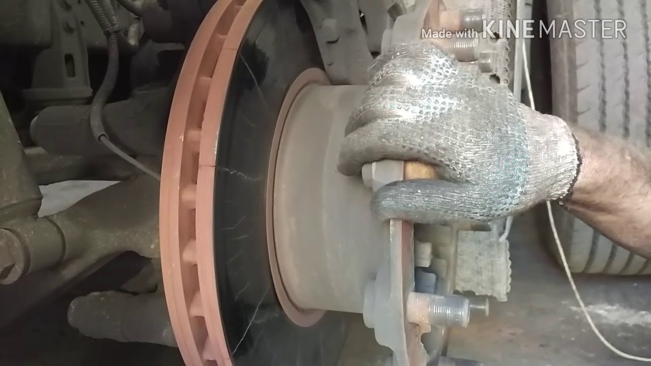 Замена тормозных дисков на MAN