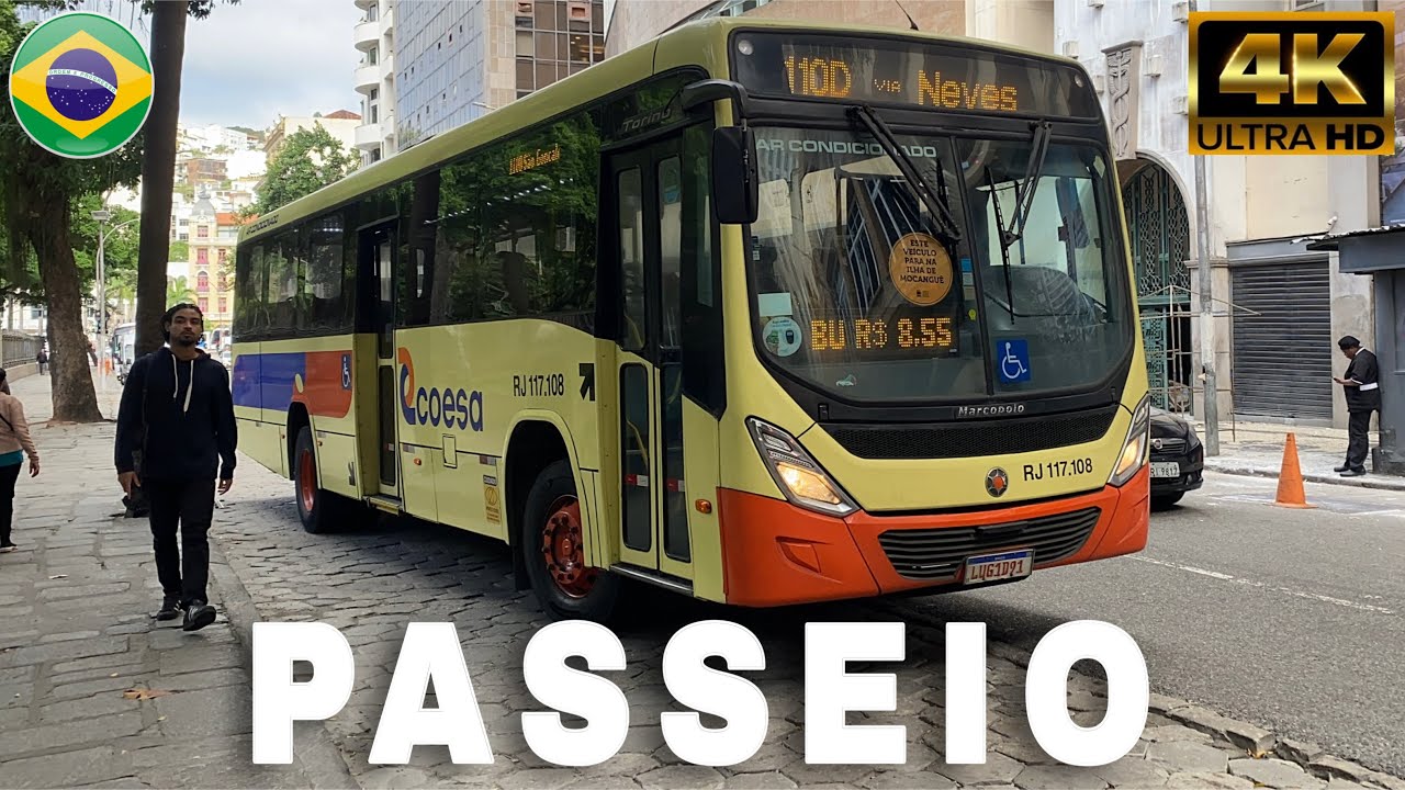 Rua do Passeio (RJ) - Movimentação de Ônibus  #144 