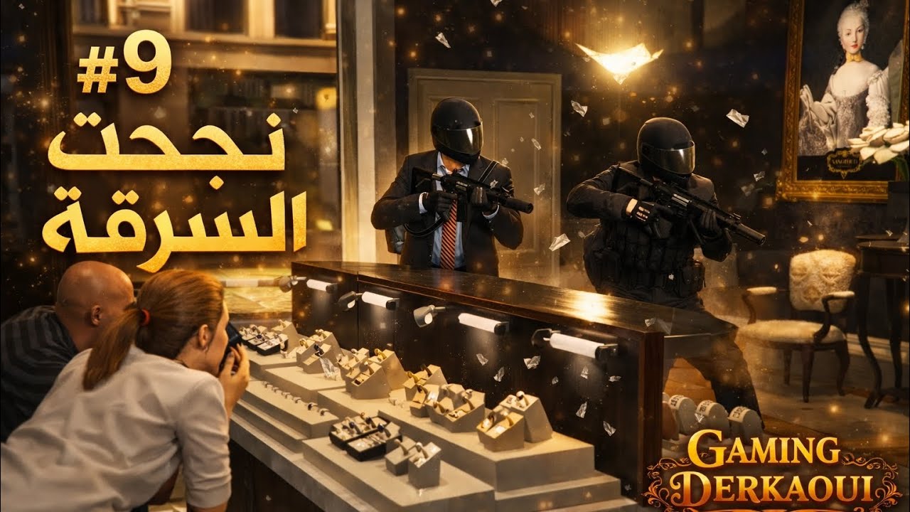 🔥 سرقة القرن في عالم Grand Theft Auto V! 💎💰