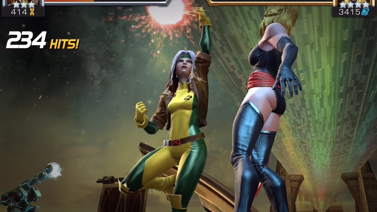 Rogue Unboxing and Duel vs. Ms. Marvel | Marvel Contest of Champions