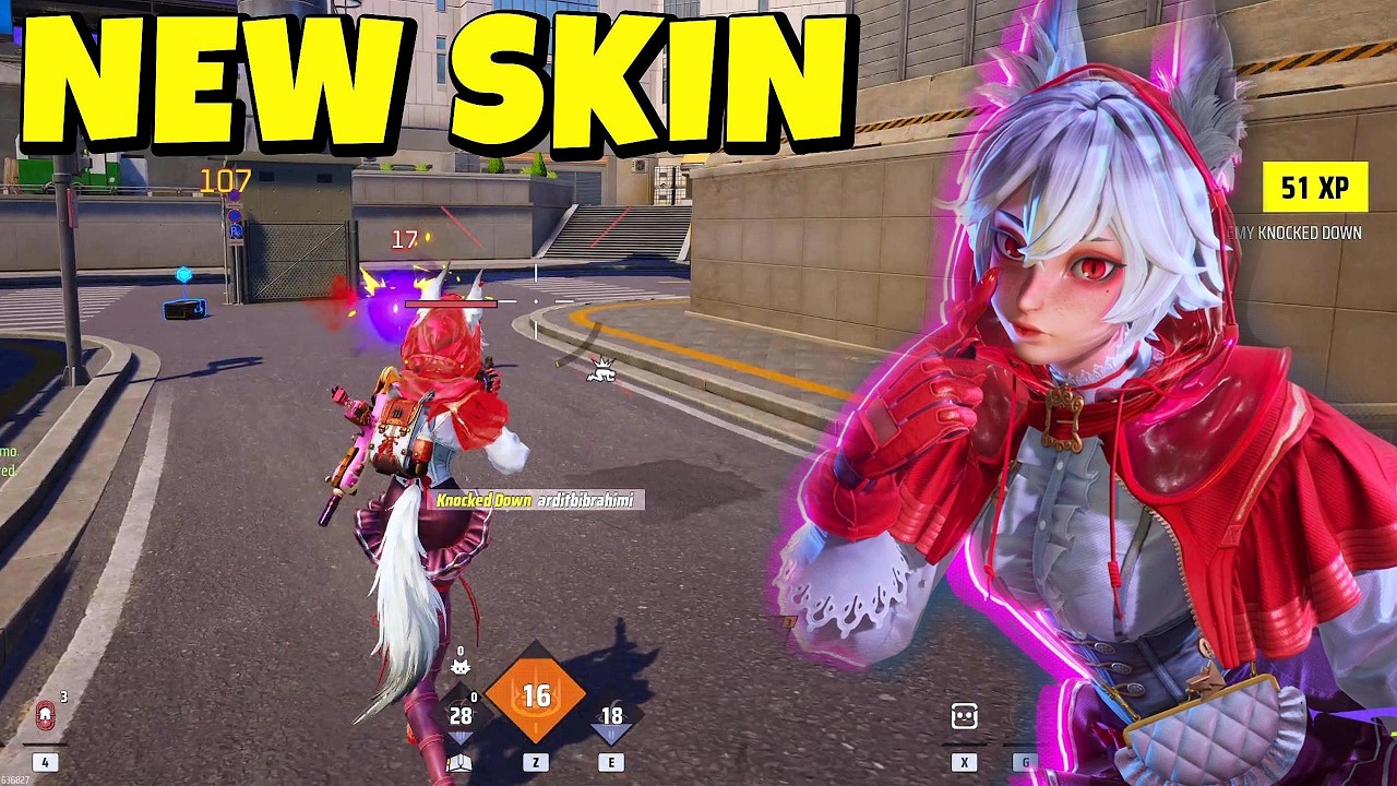 New Syfer Skin Little Red Riding Hood in Farlight 84 Gameplay!