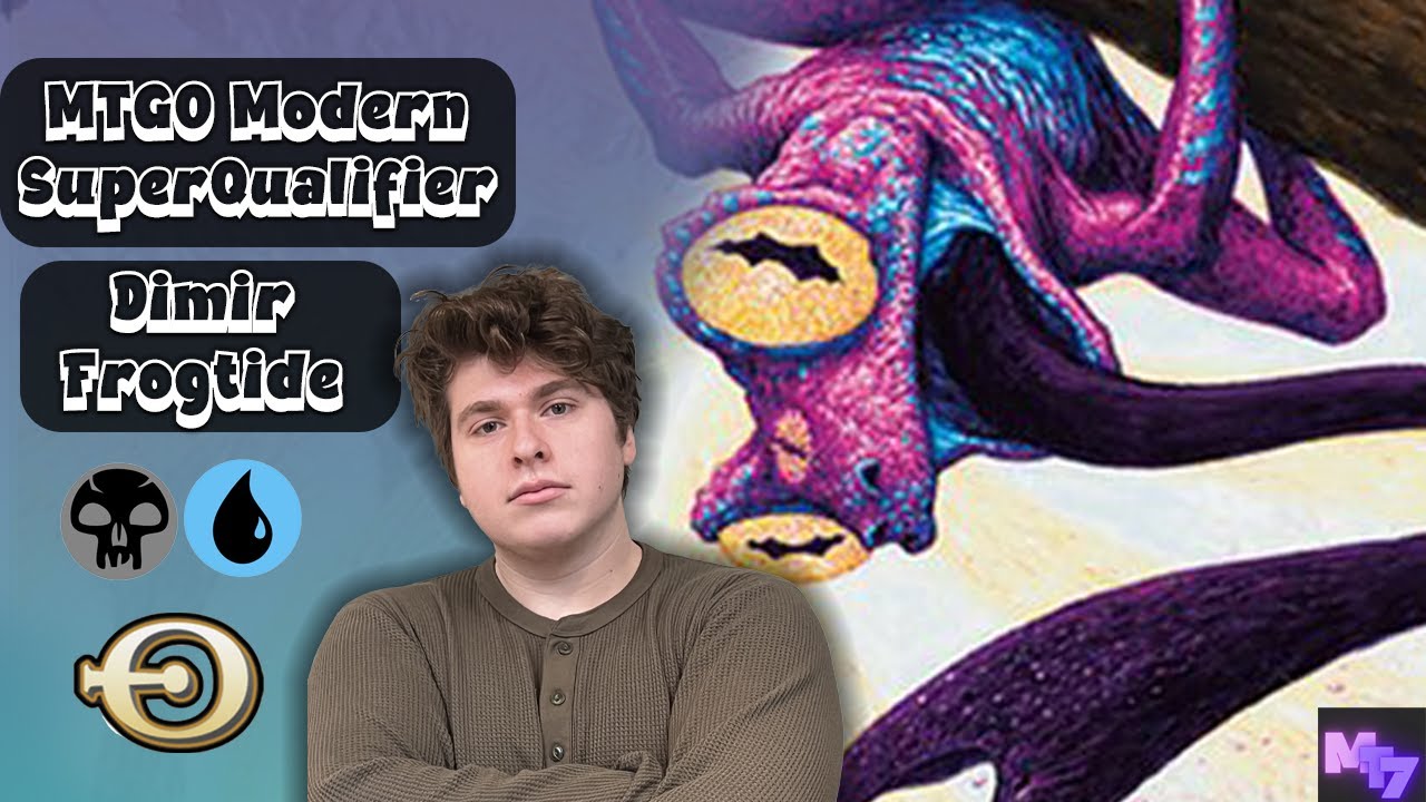 Getting Psyched up for a Super Qualifier with Dimir Frogtide I MTGO Modern I