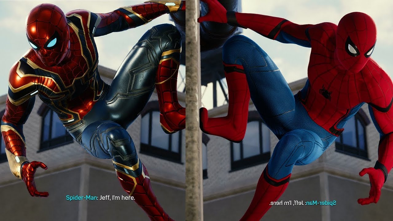 Straw, Meet Camel (Stark Suit to Iron Spider Suit Transition) - Marvel's Spider-Man