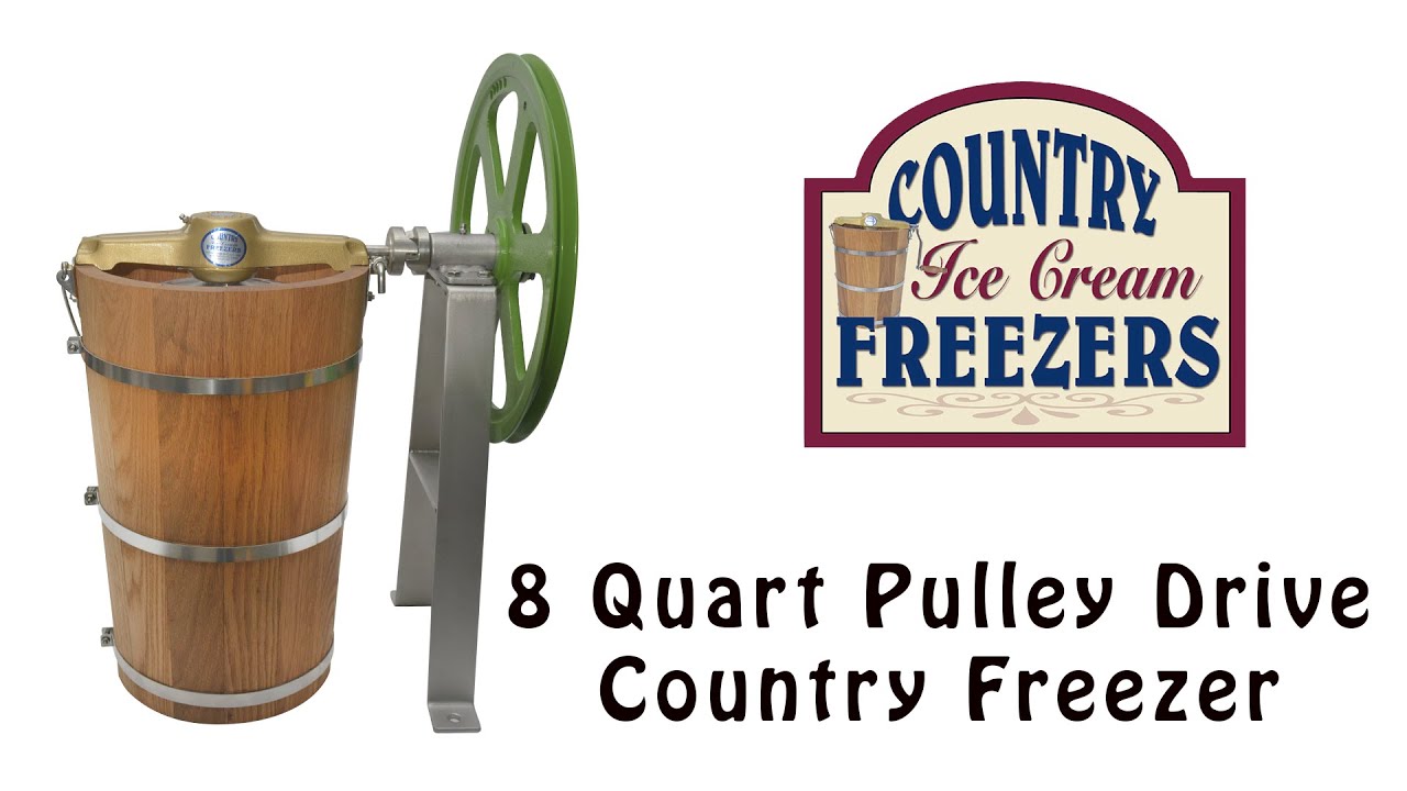 Pulley Motor Power for Country Ice Cream Maker