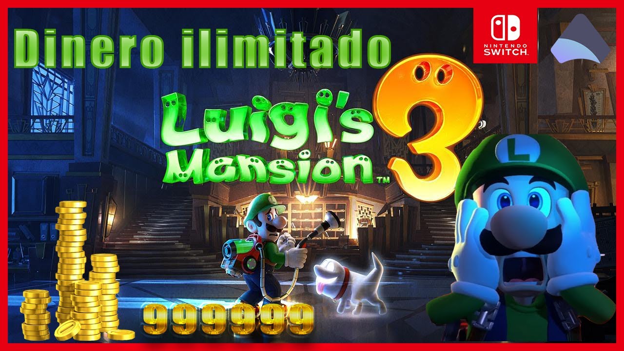 Truco luigi's mansion 3 como tener dinero ilimitado