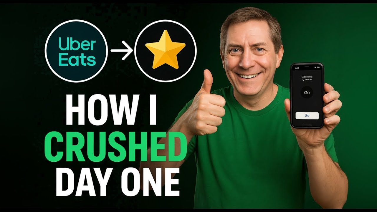 How I Crushed My First Day on Uber Eats Pro