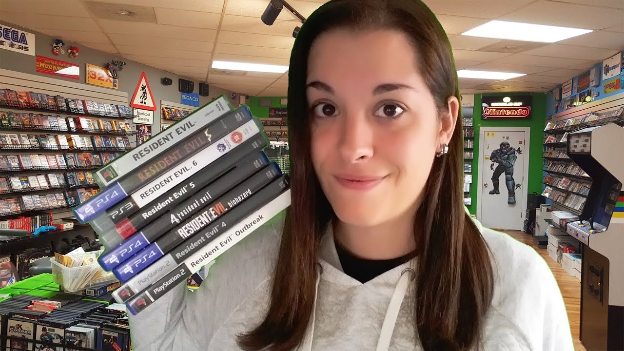 [ASMR Español] Game Store Roleplay ~ Resident Evil (Tienda de Videojuegos)