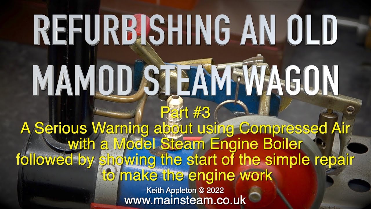 REFURBISHING AN OLD MODEL MAMOD STEAM WAGON - PART #3