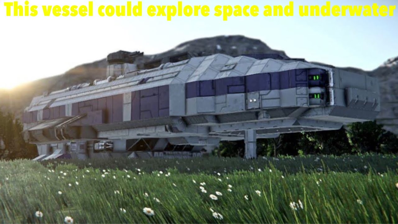 The Trident-class surveyor ship | a massive space exploration vessel