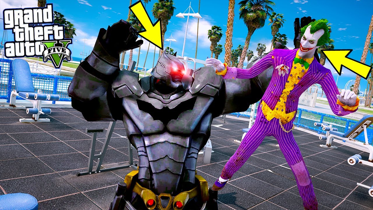3. SEVİYE BATMAN VÜCUT GELİŞTİRME GELDİ! YENİ EFSANE GÜÇLER!! - GTA 5