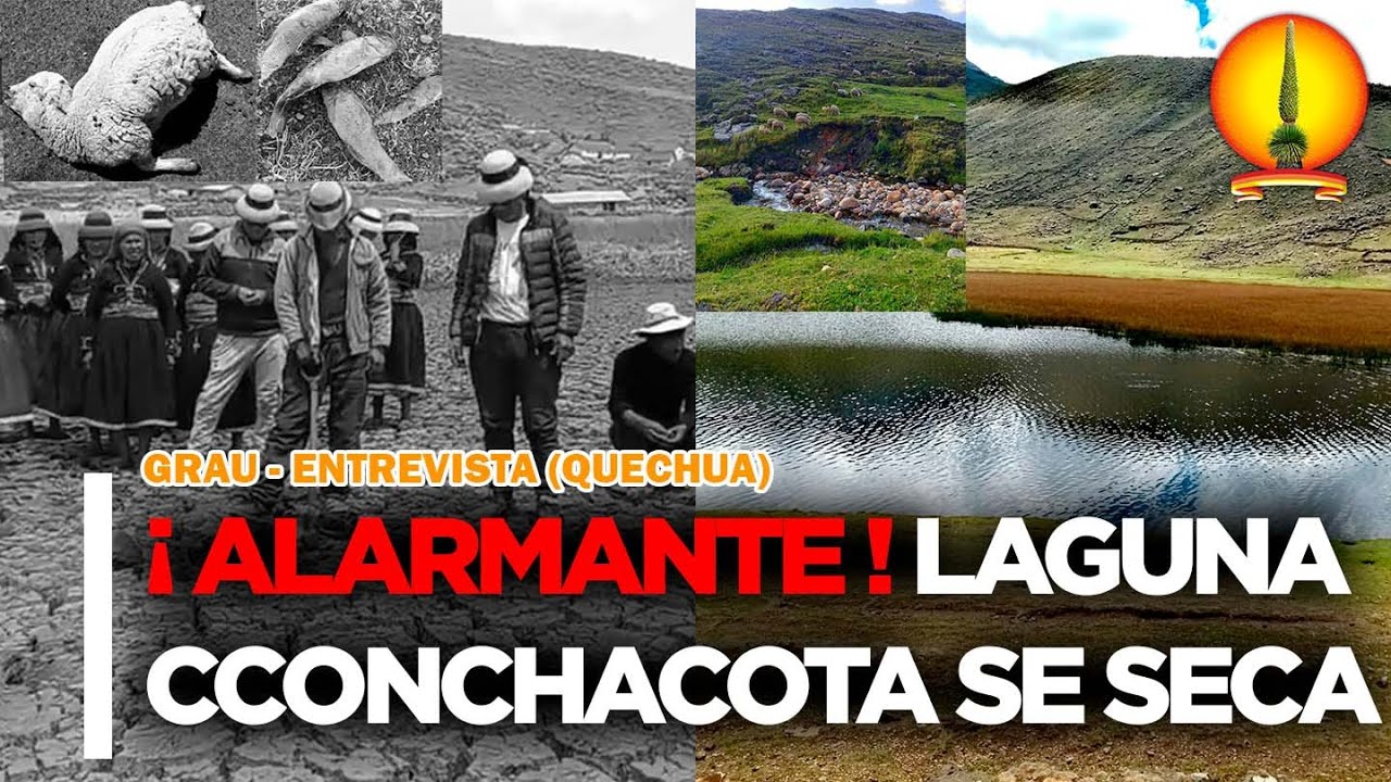 😱😱 SE SECA LAGUNA CCONCHACOTA: APOCALIPSIS BÍBLICO SE VIVE EN APURÍMAC