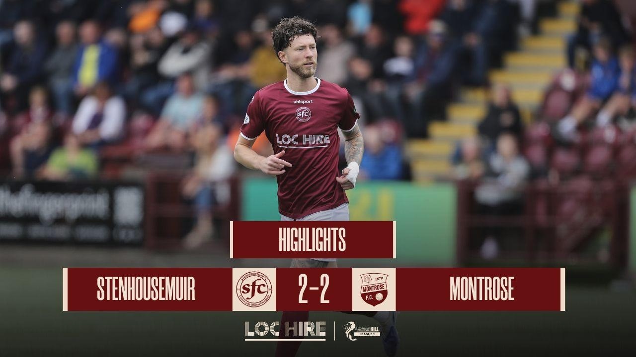 Warriors TV II Highlights II Stenhousemuir 2-2  Montrose II League One II 14/02/26